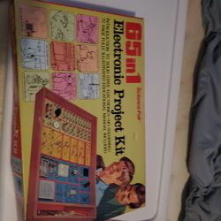 Vintage 70's 65 In 1  Electronic Kit