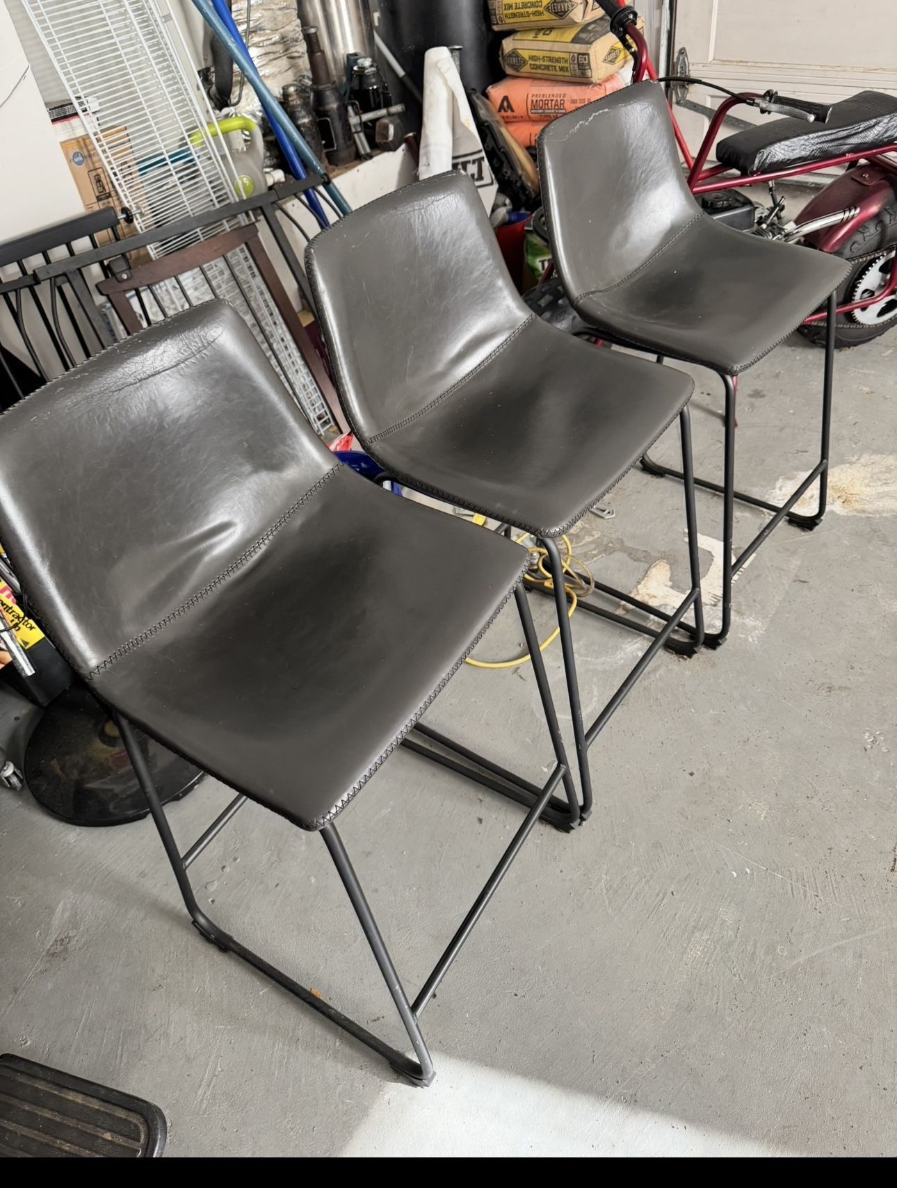 3 Stools Normal Wear