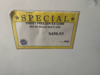 Deep freezer *NEW*