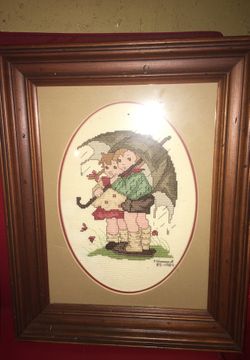 2 vintage Hummel pictures