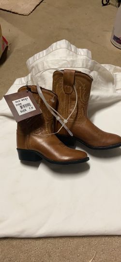 Old west cowboy:cowgirl boots toddler