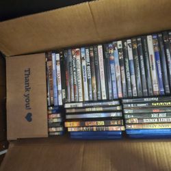 Over 100 Dvds, Blu Ray, And 4k Movies