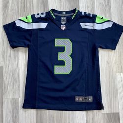 Seattle Seahawks Russel Wilson Nike On field Jersey Size Youth Medium. Good Condition, See All Pics 