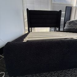 New Queen Platform Bed Frame- Mattress Not Included