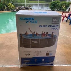 Summer Wave 18ft Metal Frame 