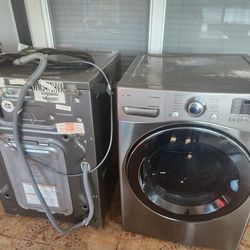 Washer and dryer