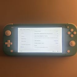 Switch Lite With Carrying Case