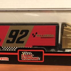 1992 Racing Champions 1:64 NASCAR Team Transporter Talladega Super Speedway #92