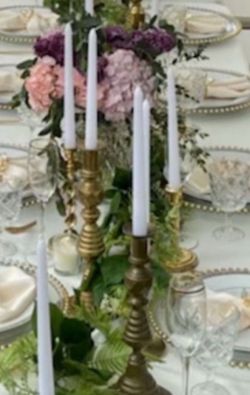 Vintage candle holders