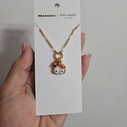 Hello Kitty Kate Spade Neckalce