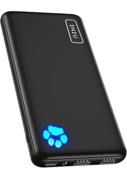 INIU Portable Charger - Slimmest 10000mAh 5V/3A Power Bank - USB C - Brand New!!