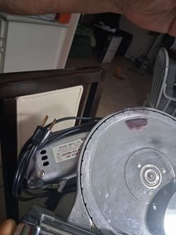 Rival electric food slicer