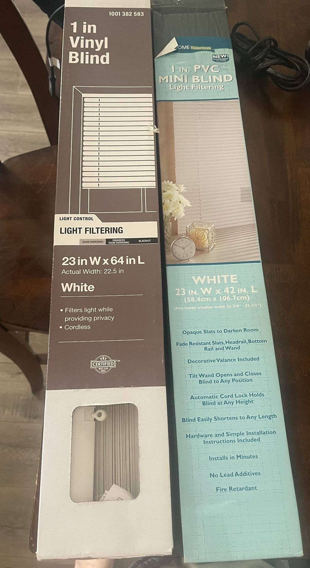 2 Vinyl Mini Blinds