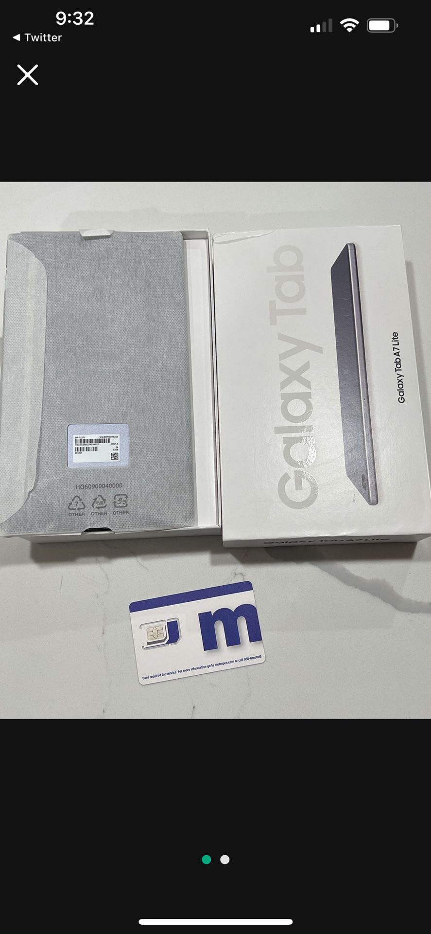 Samsung Galaxy Tablet Metro By-t-mobile