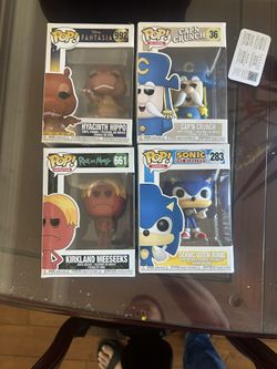Funko Pop Pack With 4