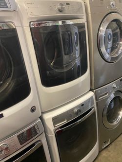 MAYTAG XL CAPACITY COMMERCIAL QUALITY WASHER & DRYER SET ELECTRIC VENTED
