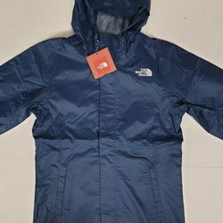 NWT The north Face Girls Rain Shell Jacket, Size M