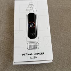 Dog Nail Grinder, 6-Speed Quiet Electric Dog Nail Trimmers, Dog Nail Clippers wi