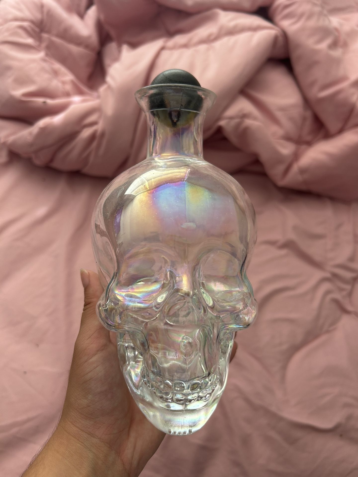 skull glass