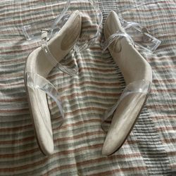 ASOS Clear Heels 13 Wide