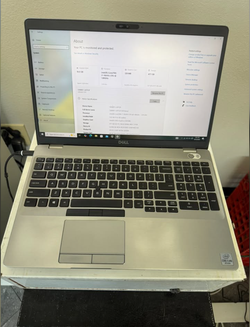 Dell Silver Intel ® Core TM) i7-10610U