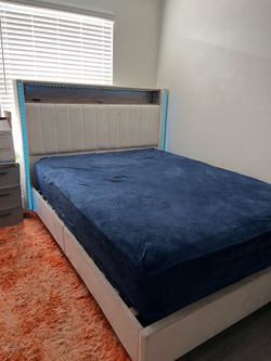 LED Queen Bed Frame