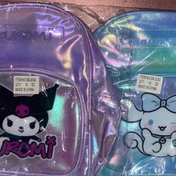 Kuromi And Cinnamon Roll Back Packs