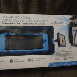 Solar Powered Wireless Backup Camera (New)