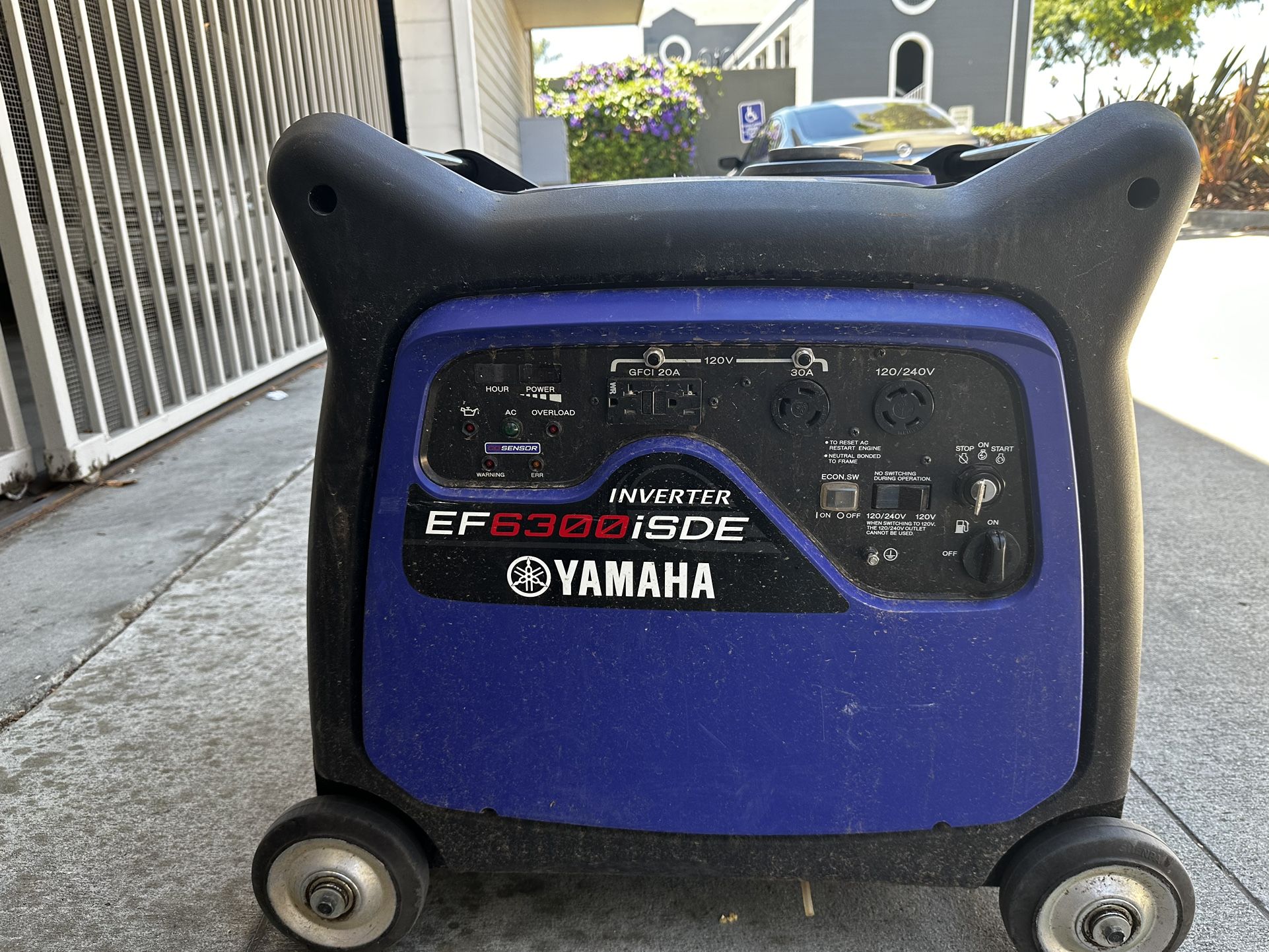 Yamaha EF6300iSDE Inverter generator
