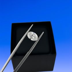 Oval Shape Lab Grown Certified Diamond 