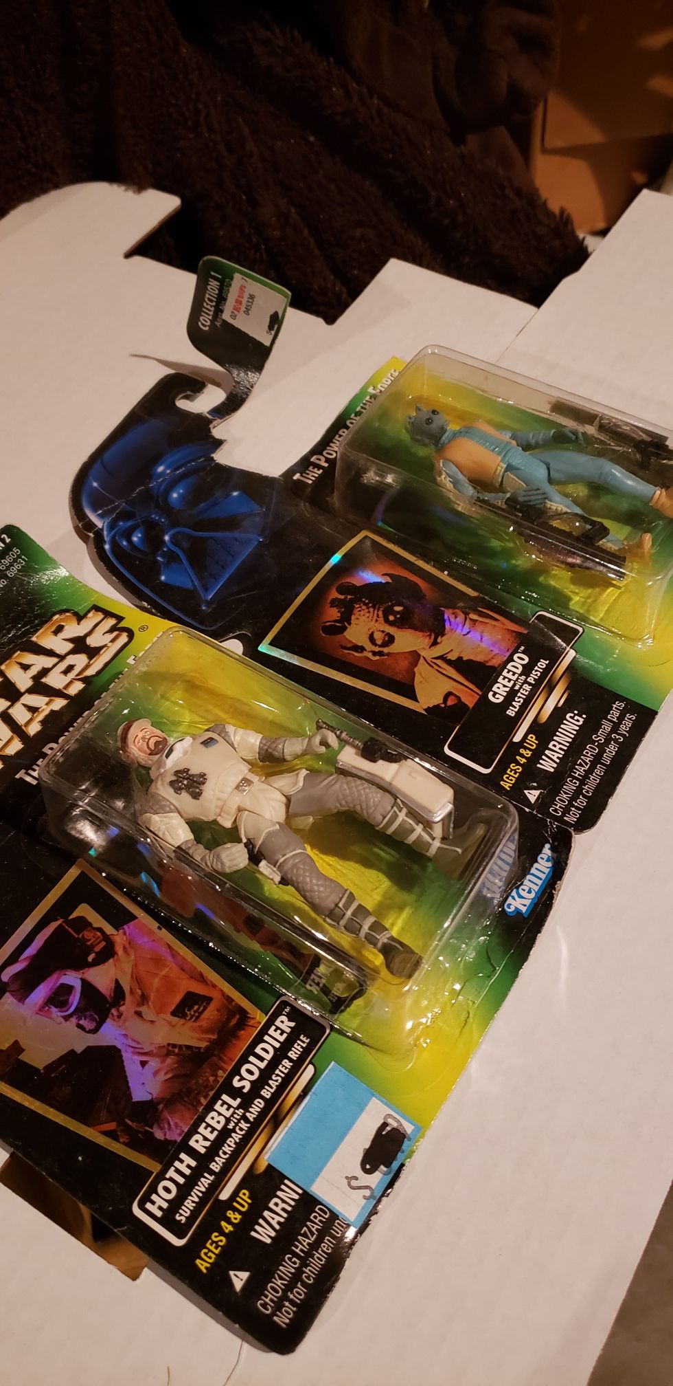 Star Wars lot of two action figures **read INFO