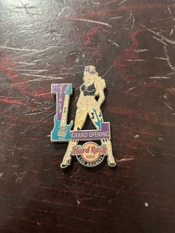 Hard Rock Cafe Los Angeles Grand Opening Staff Pin Collectible