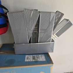 Container Store Metal Door Shelving System 