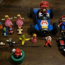 Lot of Super Mario Toys