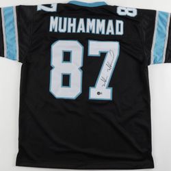 Muhsin Muhammad Signed Jersey (Beckett) Black Friday