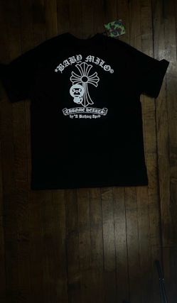 Black chrome hearts bape shirt
