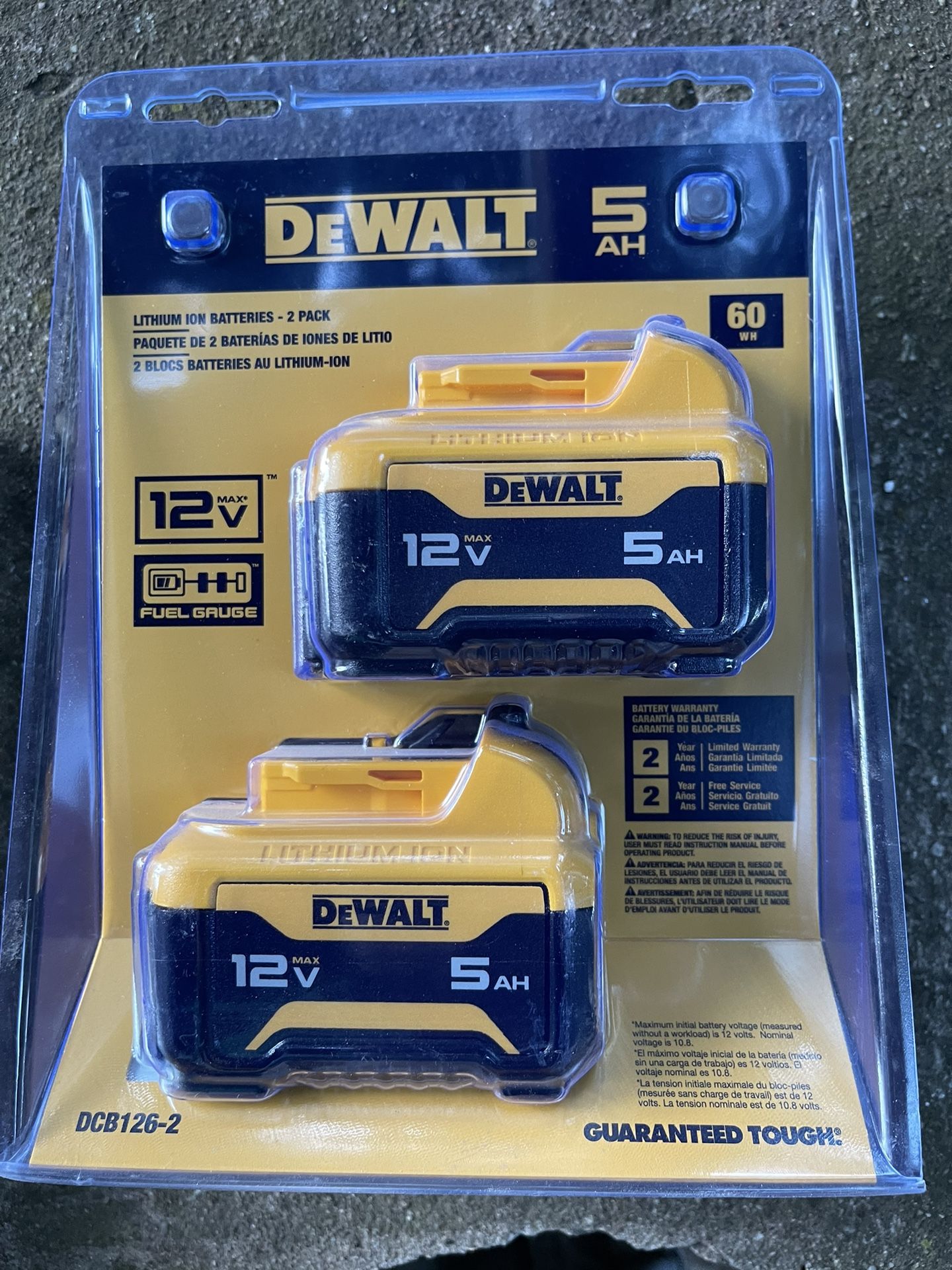 Dewalt 12v 5ah Battery