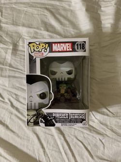 Punisher Funko Pop Signed