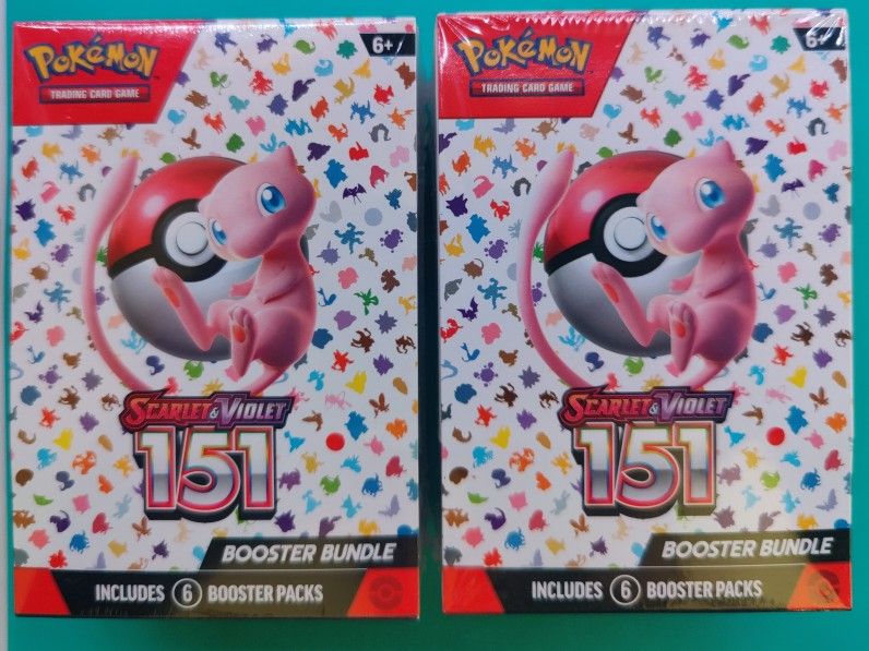 Pokemon 151 6 Pack Booster Bundle Pokemon Scarlet & Violet 151 Booster  Bundle