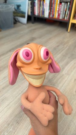 Vintage Talking Ren & Stimpy doll