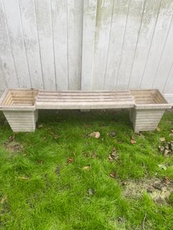 Planter bench