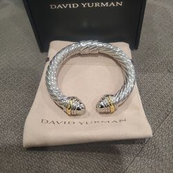 David Yurman 10mm Cable Bracelet Men/Women