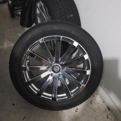 22" Rims Clean No Scratches