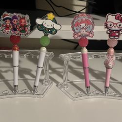 Customizable Beaded Pens