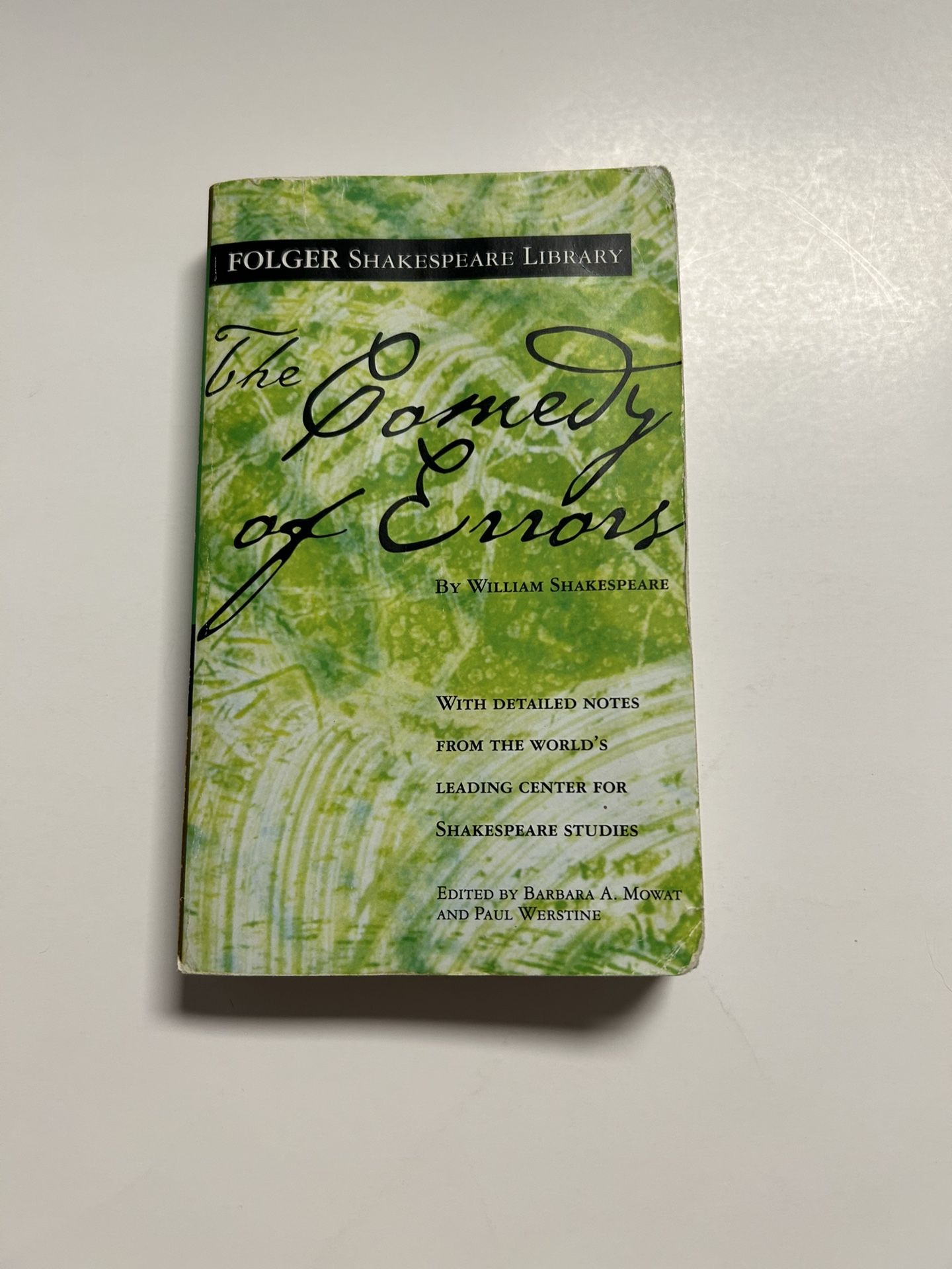 The comedy of errors book