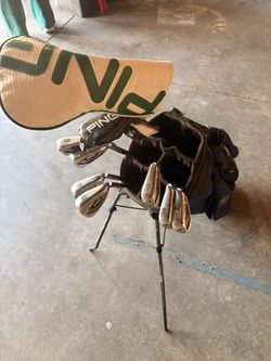 Ping Golf Clubs And Bag