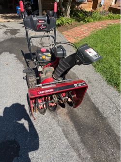 Craftsman 26” electric snowblower