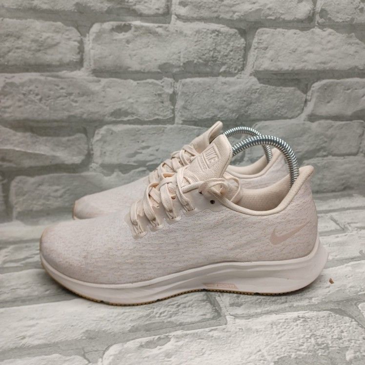 Womens Size 7.5 Nike Air Zoom Pegasus 35 Beige Women Running Shoes