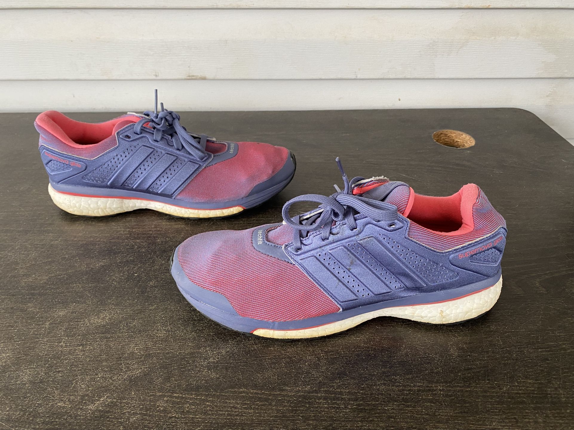 Adidas Boost Supernova Glide 8 Tech Fit Women’s Running Shoe Size 9.5