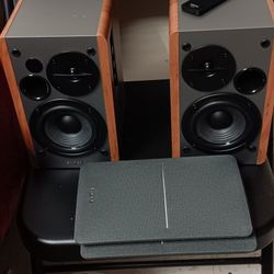  Edifier multi purpose speakers